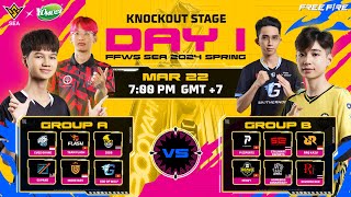 VN FFWS SEA 2024 Spring  Knockout Stage  Day 1 [upl. by Oidgime]