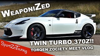 This AMUSE TWIN TURBO 370Z Stole The Show [upl. by Ydnar]