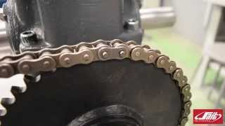 Drive chain slack adjustment [upl. by Rotberg]