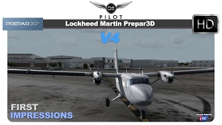 Lockheed Martin Prepar3D v4  First Impressions [upl. by Aieka]