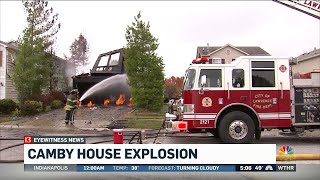 Camby house explosion investigation [upl. by Nyrehtak]