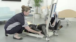 Aidacare Training Video  Manual Handling  Floor Lift [upl. by Photina23]