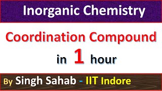 Coordination Compounds  Inorganic Chemistry Class 12  JEE NEET [upl. by Aneeb]