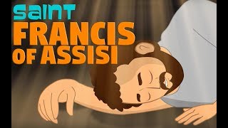 Story of Saint Francis of Assisi  English  Story of Saints [upl. by Yrdnal]