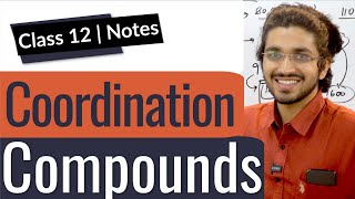 Coordination Compounds  Class 12 Board Exam Notes [upl. by Julio]