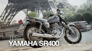 TEST  YAMAHA SR400 le retour aux sources [upl. by Nalani]