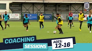 David Powderly Playing Through Midfield  FA Learning Coaching Session [upl. by Accever]