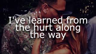 Chris Brown  Right Here Lyrics [upl. by Slohcin335]