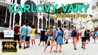 🇨🇿 Karlovy Vary  Carlsbad  Czech Republic 4K Walking Tour [upl. by Jamin]