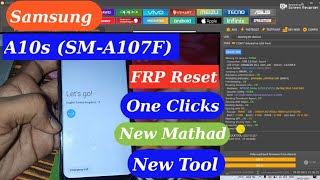 SAMSUNG A10s SMA107F FRP Unlock Android 1011 Unlock Tool Samsung A10s FRP Reset Unlock Tool [upl. by Alyhc]