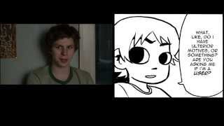 Scott Pilgrim Movie and Comic Comparison [upl. by Jonny]