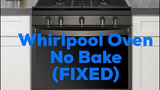 ✨ Whirlpool Oven Doesn’t Heat Up—NEW SPARK IGNITER🔥 [upl. by Maurili]