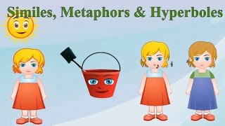 Similes Metaphors amp Hyperboles Differences Examples amp Practice for Kids [upl. by Pirnot992]