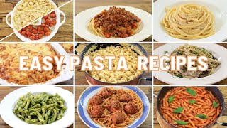 10 Easy Pasta Recipes [upl. by Wirth]