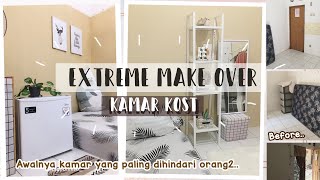 EXTREME MAKEOVER KAMAR KOST  BERUBAH DRASTIS [upl. by Nydia]