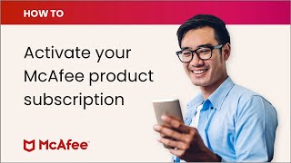 How to activate your McAfee product subscription [upl. by Sidoeht]