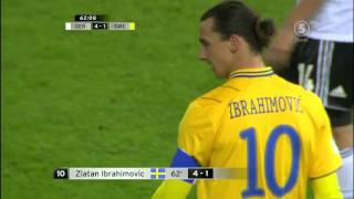 SverigeTyskland 44 All goals Lasse Granqvist commentary dubbed [upl. by Eerased]