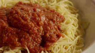 How to Make Quick Spaghetti Sauce  Pasta Recipes  Allrecipescom [upl. by Mcarthur639]