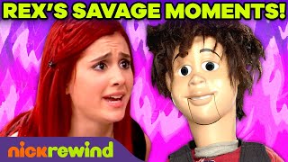 Rexs Most Savage Moments 🔥 Victorious  NickRewind [upl. by Nahgam]