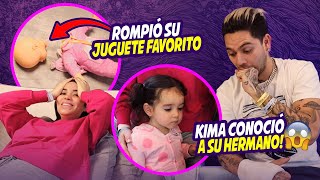 PRIMERA VEZ QUE KIMA CONOCIÓ A SU HERMANO 😱 Jukilop ✨ Kimberly Loaiza [upl. by Kieger]