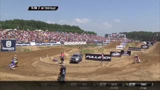 Cairoli amp Herlings Battle at Race 1Fiat Professional FULLBACK MXGP of Lombardia [upl. by Nnahteb]