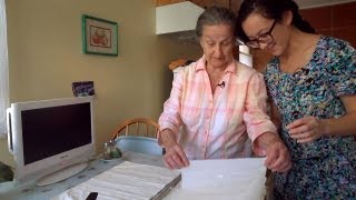 Making Banitsa Spanakopita with Baba Luba  Cooking with Grandma [upl. by Gustafsson]