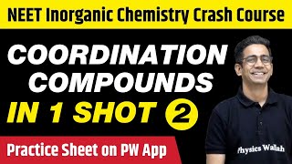 COORDINATION COMPOUNDS in One Shot Part 02  All Concepts Tricks amp PYQs  Class 12  NEET [upl. by Brade]