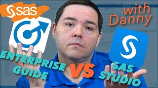 SAS Tutorial  SAS Enterprise Guide vs SAS Studio [upl. by Milty]