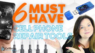 6 MustHave Cell Phone Repair Tools for your Cell Phone Repair Business [upl. by Hareehat]