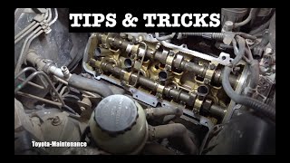 Toyota Valve Cover Gasket Job Tips amp Tricks [upl. by Halilad]