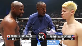 Floyd Mayweather USA vs Tenshin Nasukawa Japan  KNOCKOUT BOXING fight HD [upl. by Grunberg895]