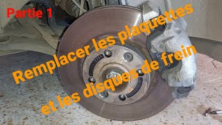 Remplacer les plaquettes et les disques de frein de la CLIO 4 Partie 1 [upl. by Takeshi807]