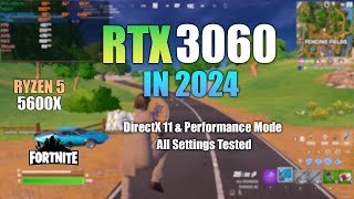 RTX 3060  Fortnite in 2024  All Settings Tested [upl. by Attenreb144]