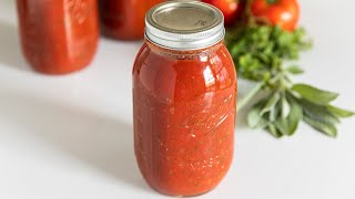 How to Can Spaghetti Sauce [upl. by Otipaga]