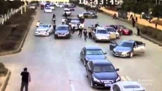 Watch 2 armed gangs fight on a busy road in China Kopyası [upl. by Aleet]