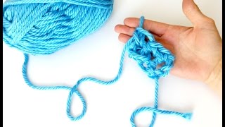 How To Finger Crochet [upl. by Enilorak]