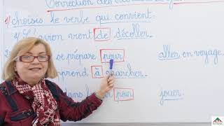 cours de français  5ème année primaire  correction des exercices de grammaire et conjugaison [upl. by Rikki]