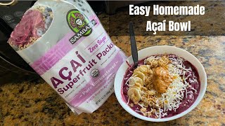 How To Make Acai Bowls At Home Using Ninja Foodi Blender  Waistline Wednesday  Danielle INC [upl. by Amri440]