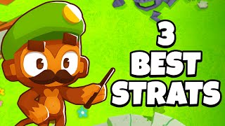 The 3 BEST Strategies in Bloons TD Battles 2 [upl. by Llednahs111]