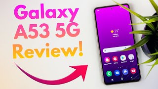 Samsung Galaxy A53 5G  Complete Review [upl. by Namqul698]