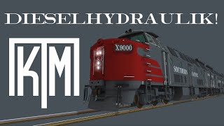 Krauss Maffei Americas Diesel Hydraulic Locomotives [upl. by Oirobil]