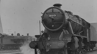 Trains Building A Steam Locomotive  1941  CharlieDeanArchives  British Council Archival Footage [upl. by Ackerman]