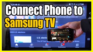 How to Connect Android Phone to Samsung Smart TV Fast Method [upl. by Vladamar]