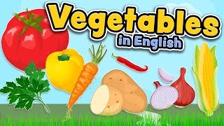 Vegetables in English [upl. by Carlene65]