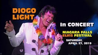 Diogo Light In Concert Niagara Falls Elvis Festival Saturday April 27 2019 [upl. by Atnwahs290]