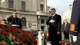 Romania marks the anniversary of the 1989 Revolution that toppled Nicolae Ceaușescu [upl. by Ytsud]