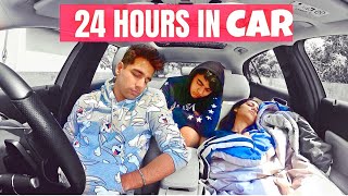 LIVING IN MY CAR FOR 24 HOURS Challenge  Rimorav Vlogs [upl. by Gaither]