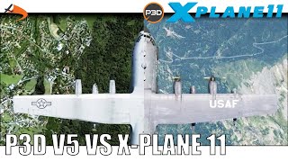 Prepar3D v5 vs XPlane 11 Vanilla No mods [upl. by Aneehsor]