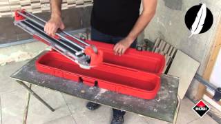 Rubi manual STAR tile cutter [upl. by Aicelaf931]