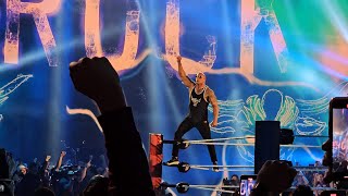 Live Reaction The Rock returns to San Diego WWE Raw Day 1 [upl. by Yralam912]